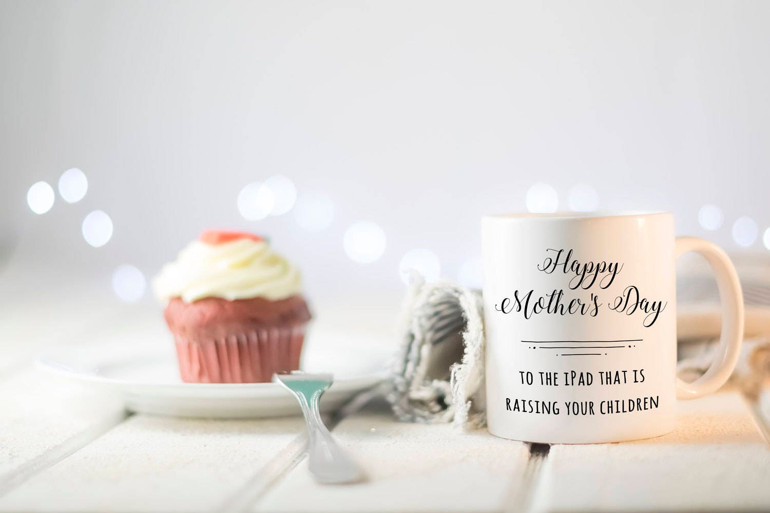 Funny mugs, Happy Mother's Day to the iPad that is raising your children, Mothers Day mug, Coffee Mug, Wedding Gift, Mom Mug, Gift for Her