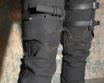 The Merciless SceneSick Post Apocalyptic Armored Stage wear Custom Unisex Pants