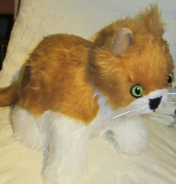 soft toy ginger cat