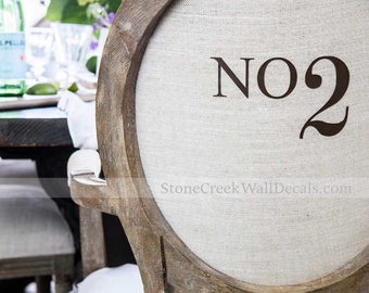 Front Door Number Decal Vinyl Number Door Decal Custom House Number Decal Door Decor Home Decor Porch Decor Home and Living Vinyl Decal