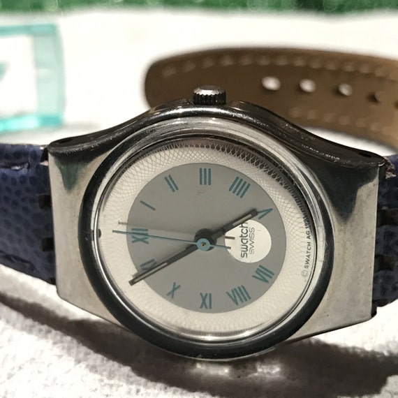 1992 Swatch Watch Malpensa LX109 Orologio Reloj by RummageHound