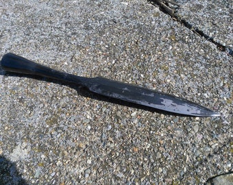 Roman tip of spear forged #2 of 40 cm. Forged Roman Spear #2