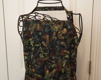 Adult Apron, Pine Cones