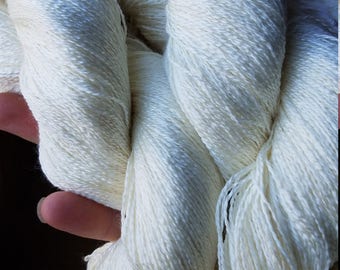 Lace weight, Merino and Silk, Dyed to Order