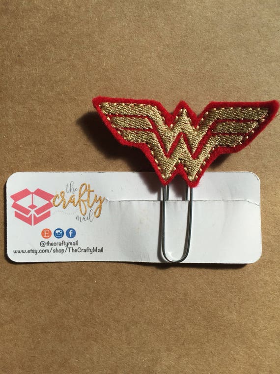 Wonder Girl Symbol Planner Clip/Bookmark.