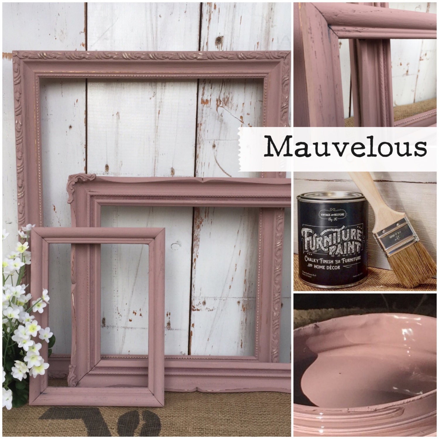 Mauve Chalk Paint No Prep Furniture Paint Mauvelous