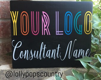 Custom Consultant Wall Sign - Independent Consultant Wall Art - Multi Color Vinyl Wall Decor - Custom Wall Decor