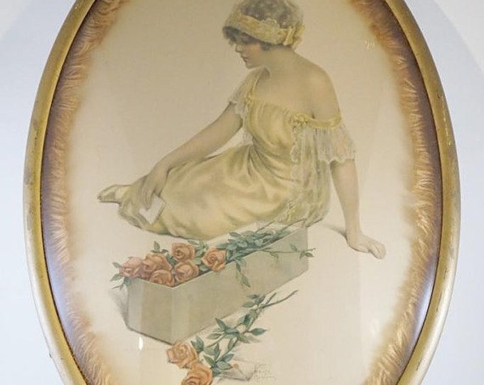 Antique Framed Gutmann Print