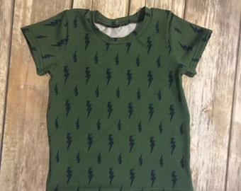 Lightning bolt tee's