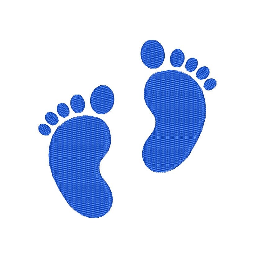 Baby Feet Embroidery Design Machine Embroidery Baby Footprint Embroidery Designs Newborn Baby