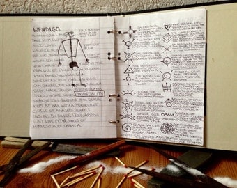 COMPLETE John Winchester journal - all pages (Supernatural) handwritten