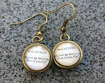 But what if I fall Oh but my darling what if you fly