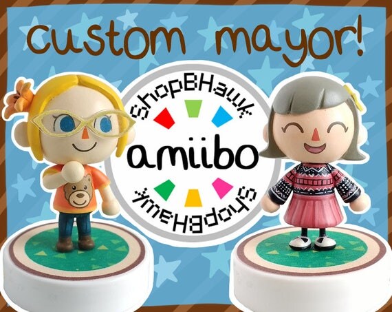 Custom Animal Crossing Mayor Amiibo