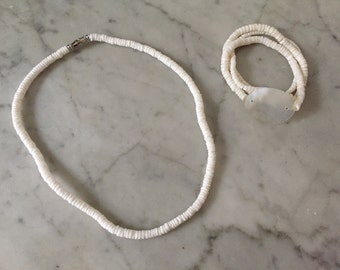 Hand-Strung Pink Puka Shell Necklace - Natural Shell, Choice Of Length, Beach Style