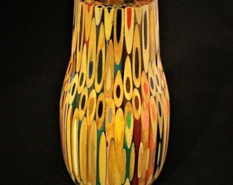 Colored Pencil Vase