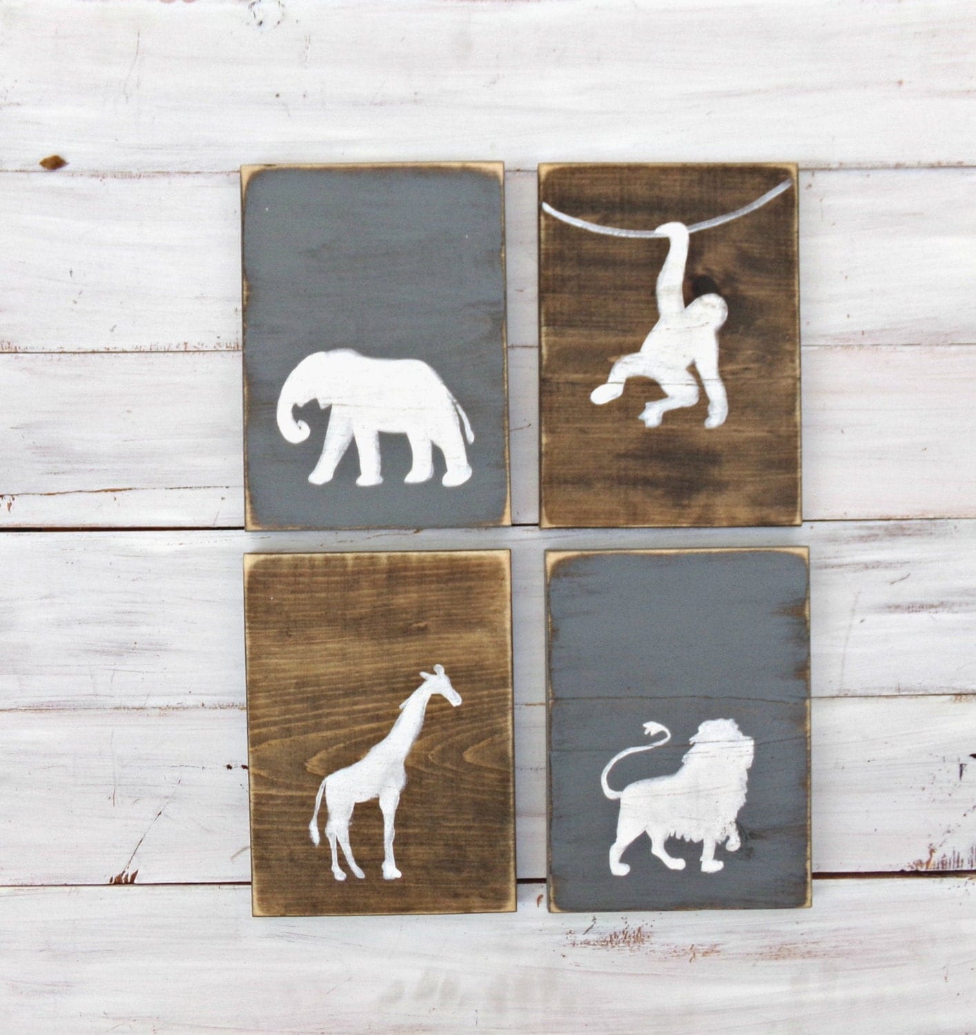 Jungle Animals Nursery Gift for Baby Zoo Animal Nursery