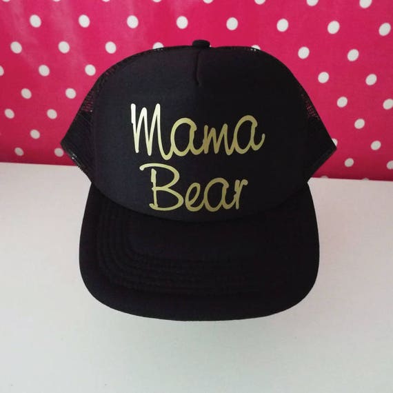 Mama Bear Trucker Hat. Mama Bear Hat. Mama Hat. Momlife. Baby