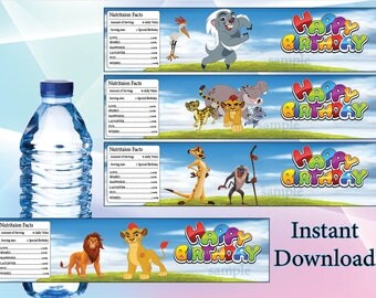 Lion guard bottle | Etsy