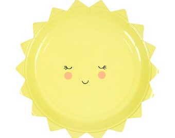 You are My Sunshine, Paper Plates, Baby Shower, Sun, Twinkle Twinkle Little Star, Cake Plates, First Birthday, My Little Sunshine, Sunshine