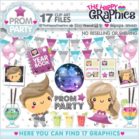 Prom Clipart 80%OFF Prom Graphics COMMERCIAL USE Prom