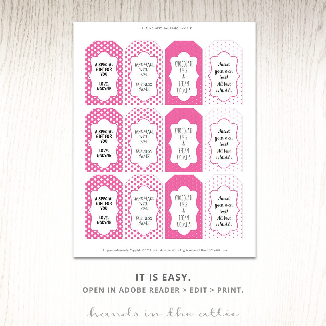 This is an image of Nerdy Free Printable Hang Tags It's just a picture of Nerdy Free Printable Hang Tags