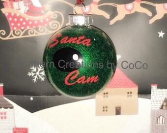 Santa Cam Ornament