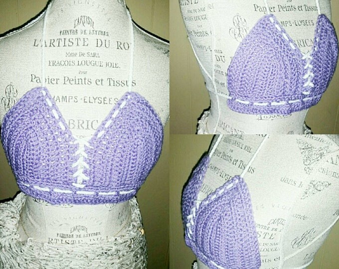 25% SPRING SUMMER EVENT Crochet Bikini Top