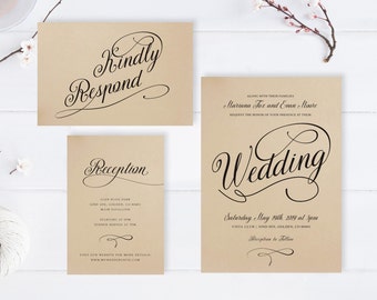 Inexpensive Wedding Invitation Packages 8