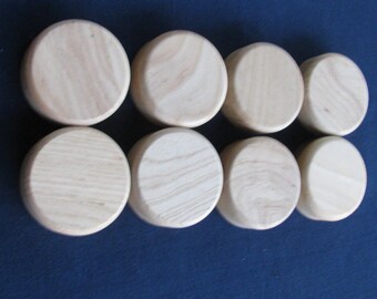 8 Wooden Caps for Canning Jars