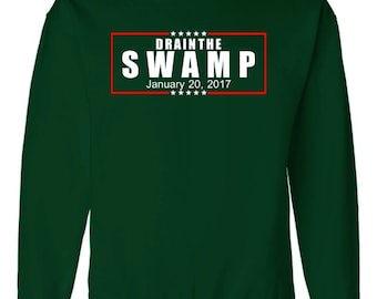 Drain the Swamp Donald Trump Presidential Inauguration Day 2017 Sweater