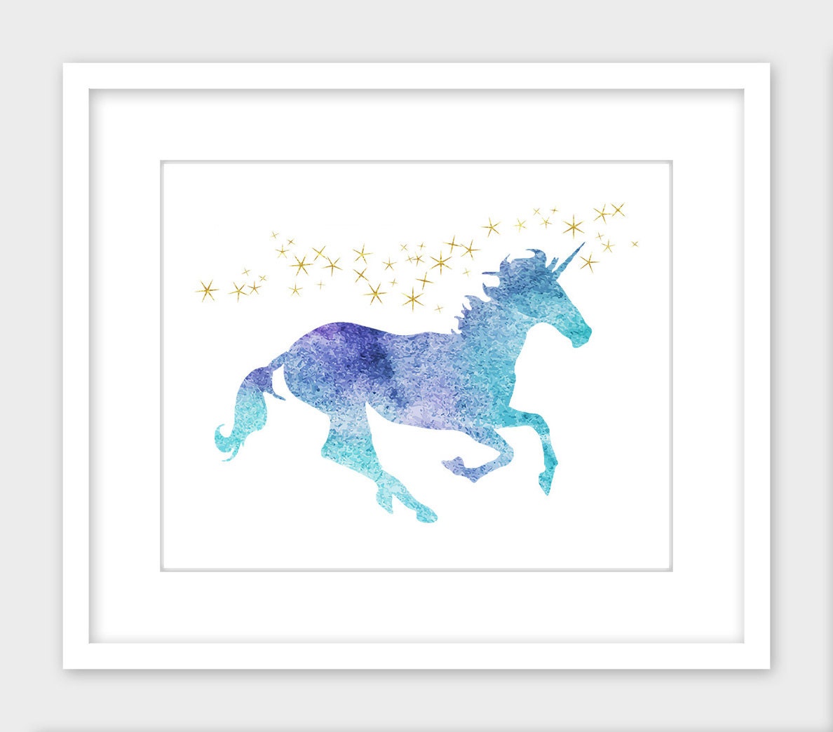 unicorn printable art unicorn wall art print childrens