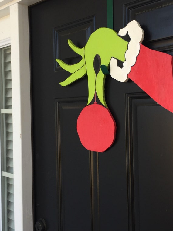 How the Grinch Stole Christmas Door Hanger Christmas Wreath