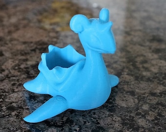 Lapras Planter , Pokemon Planter , Pokemon , Bulbasaur , 3D printed, Cute, Best Christmas Gift, Monster, Geekery, Stocking Stuffer