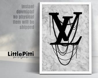 Louis vuitton, louis vuitton logo, LV, vuitton poster, marble prints, lv print, louis vuitton prints, vuitton art print, vuitton logo poster