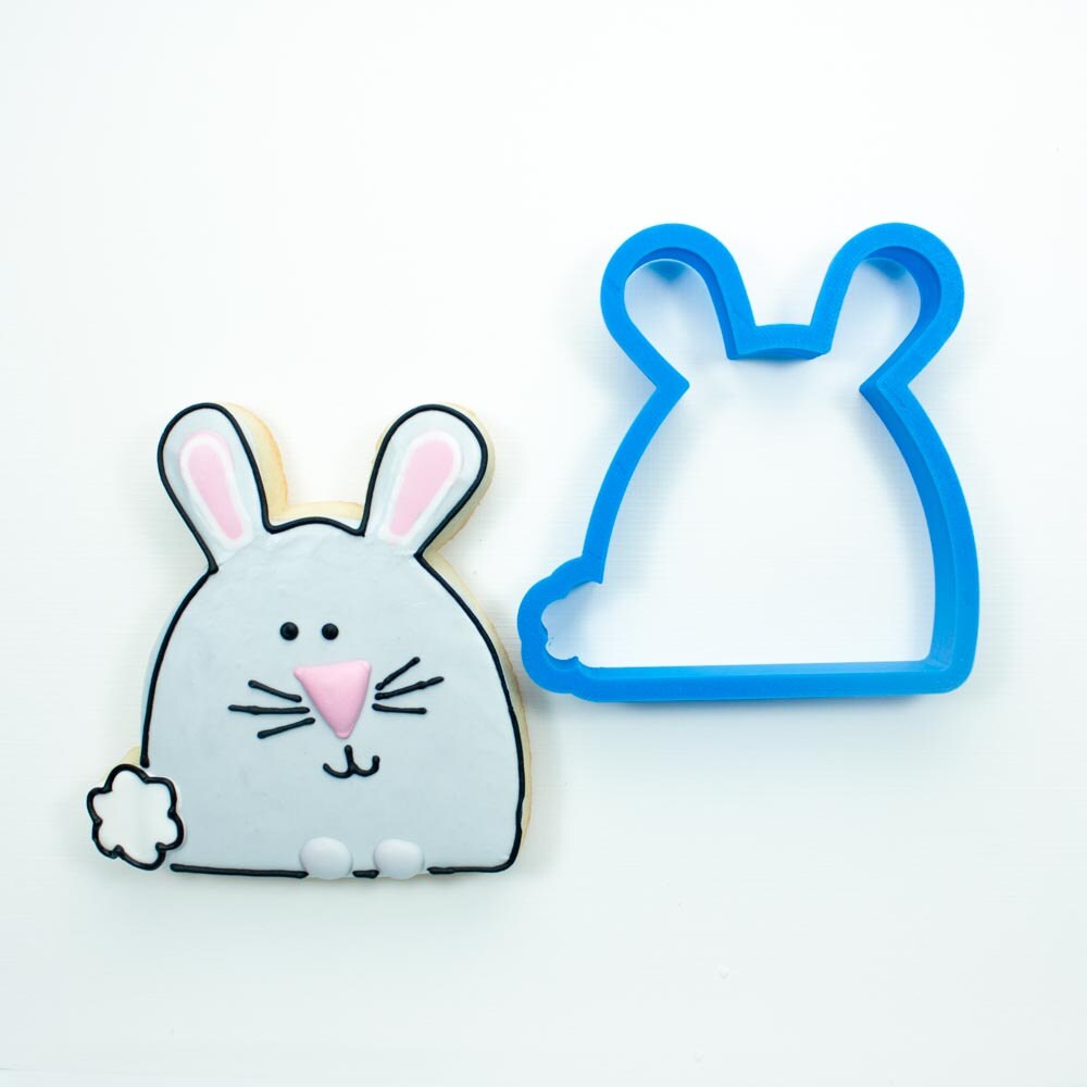 Simple Bunny Cookie Cutter