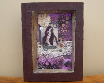 Assemblage Art - Bohemian Art - Mixed Media