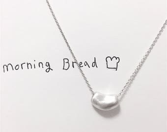 Natural Silver Necklace, Simple Necklaces, Minimalist Necklace, Silver Necklaces, Tiny Necklace,Mini Necklace, Dainty Necklace, 925, silver