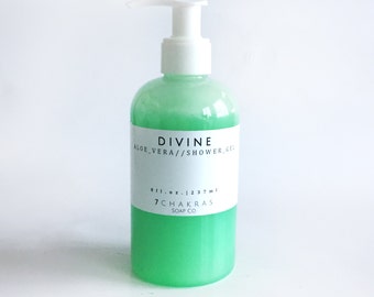 Aloe Vera Shower Gel, Body Wash, Vegan