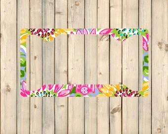 License Plate Frame | Monogram License | New Car Gift | License Plate Cover | License Plate Frames | Car Decor | Personalized Gift