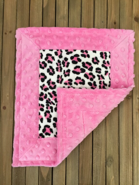 Baby Girl Lovie Security Blanket Lovie Blanket Lovies Leopard