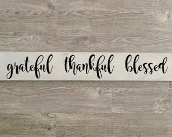 Blessed sign | Etsy