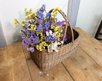 Old Willow Basket from the 1940s (Stock#6376)
