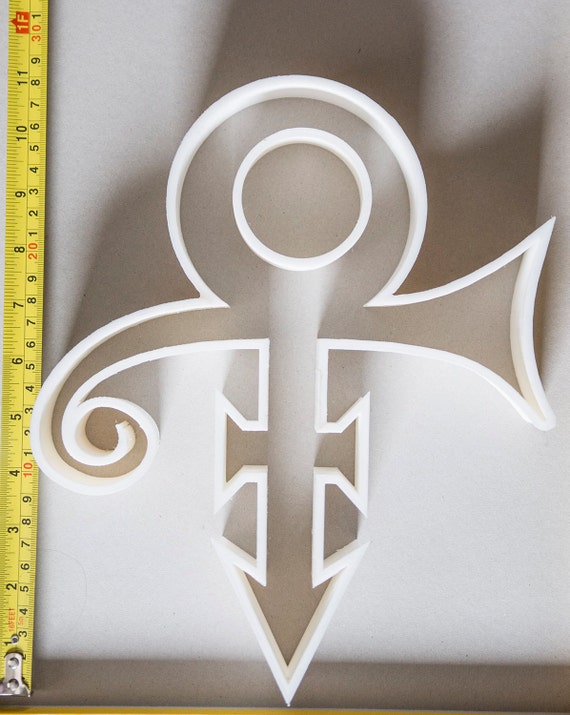 Prince Love Symbol cake/ice cream mould cutter GIANT sized!! 26cms tall!!