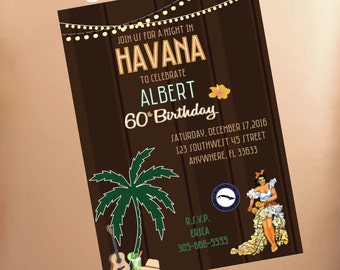 Havana Nights Invitation 8