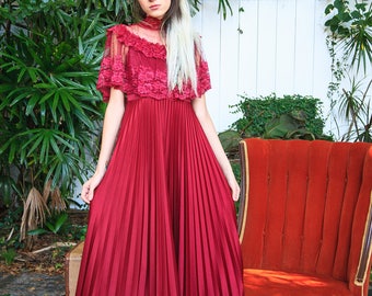 Ultra Romantic 1970s Dress