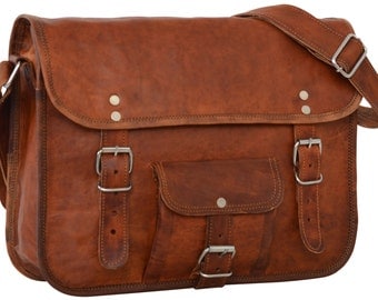 Gusti leather ' Alex' 11 "leather cross-body shoulder bag