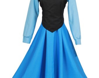 The Little Mermaid Adult Ariel Princess Dress Ariel Cosplay Costumes