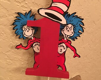 Dr seuss cake topper | Etsy