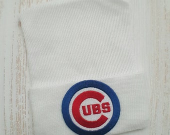 Newborn hospital hat- Chicago Cubs, Cubs baby boy or girl, newborn hospital hat, Cubs baby hat, newborn hat, baby beanie, Chicago Cubs baby