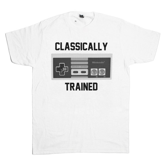Classically Trained Nintendo T-Shirt NES Entertainment